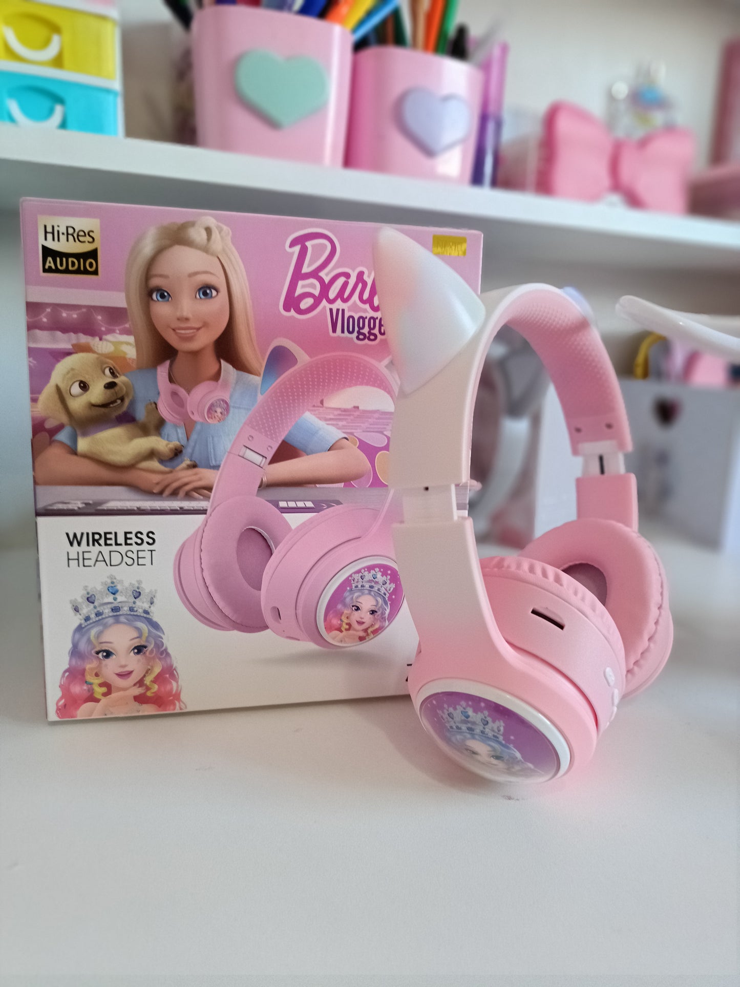 Casque bluetooth barbie