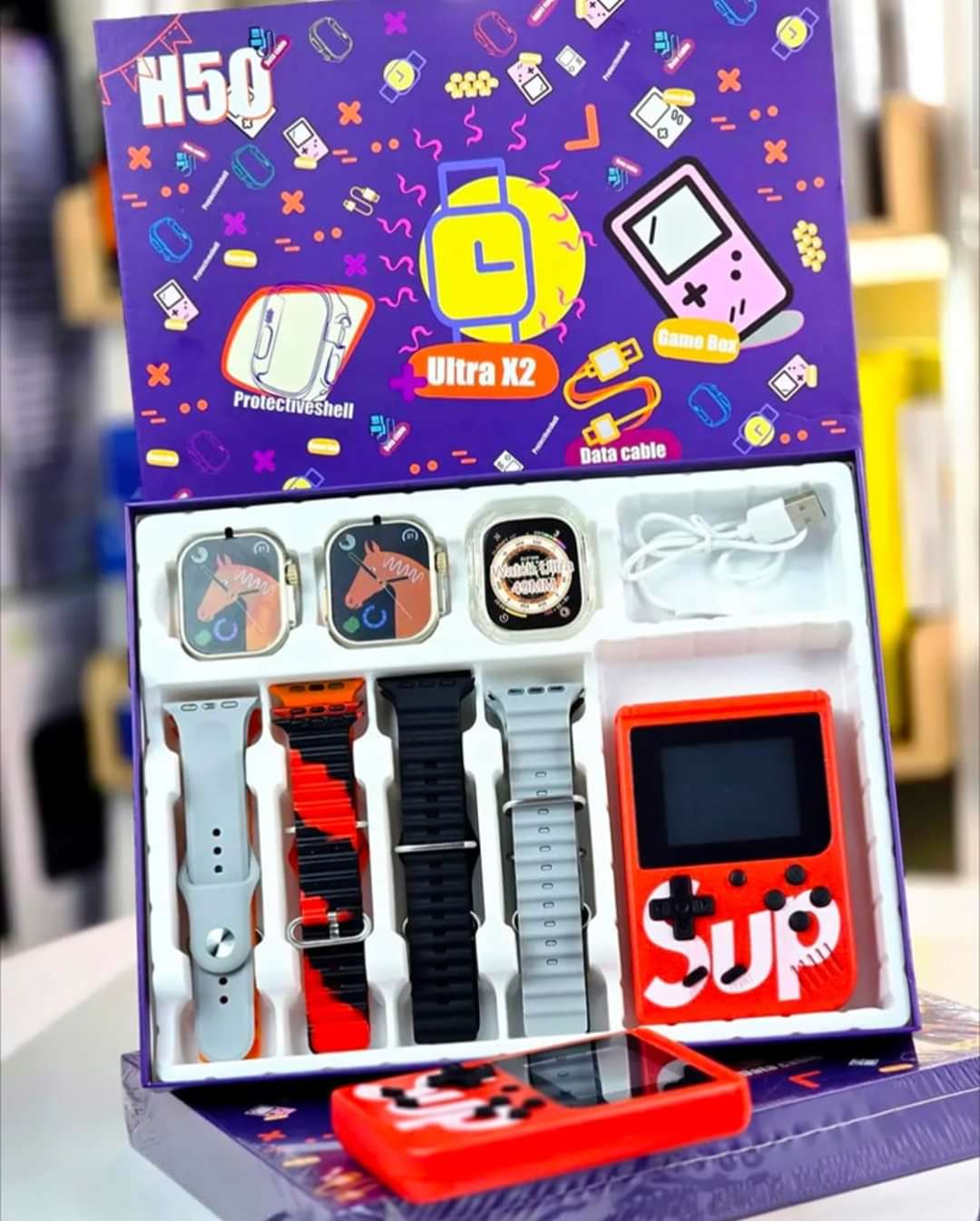 صندوق المرح المزدوج: ساعتان ذكيتان و لعبة 🎮