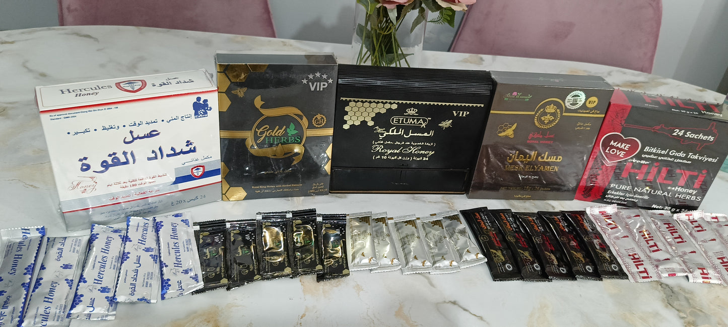باقة أفضل أنواع العسل 🍯