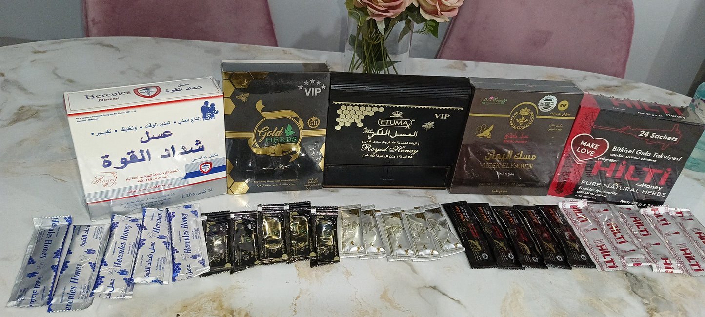 باقة أفضل أنواع العسل 🍯